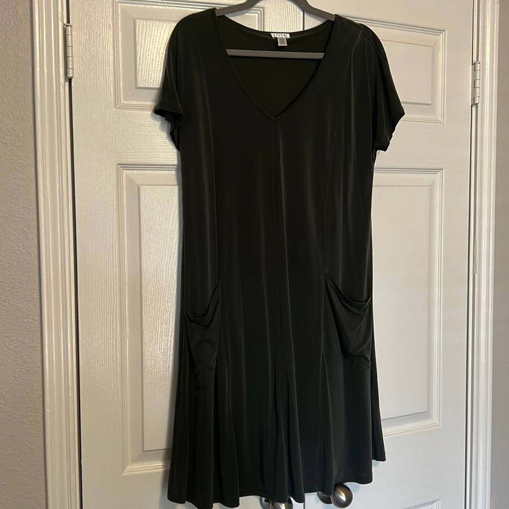 ***SOLD***Army Green Dress - Short
